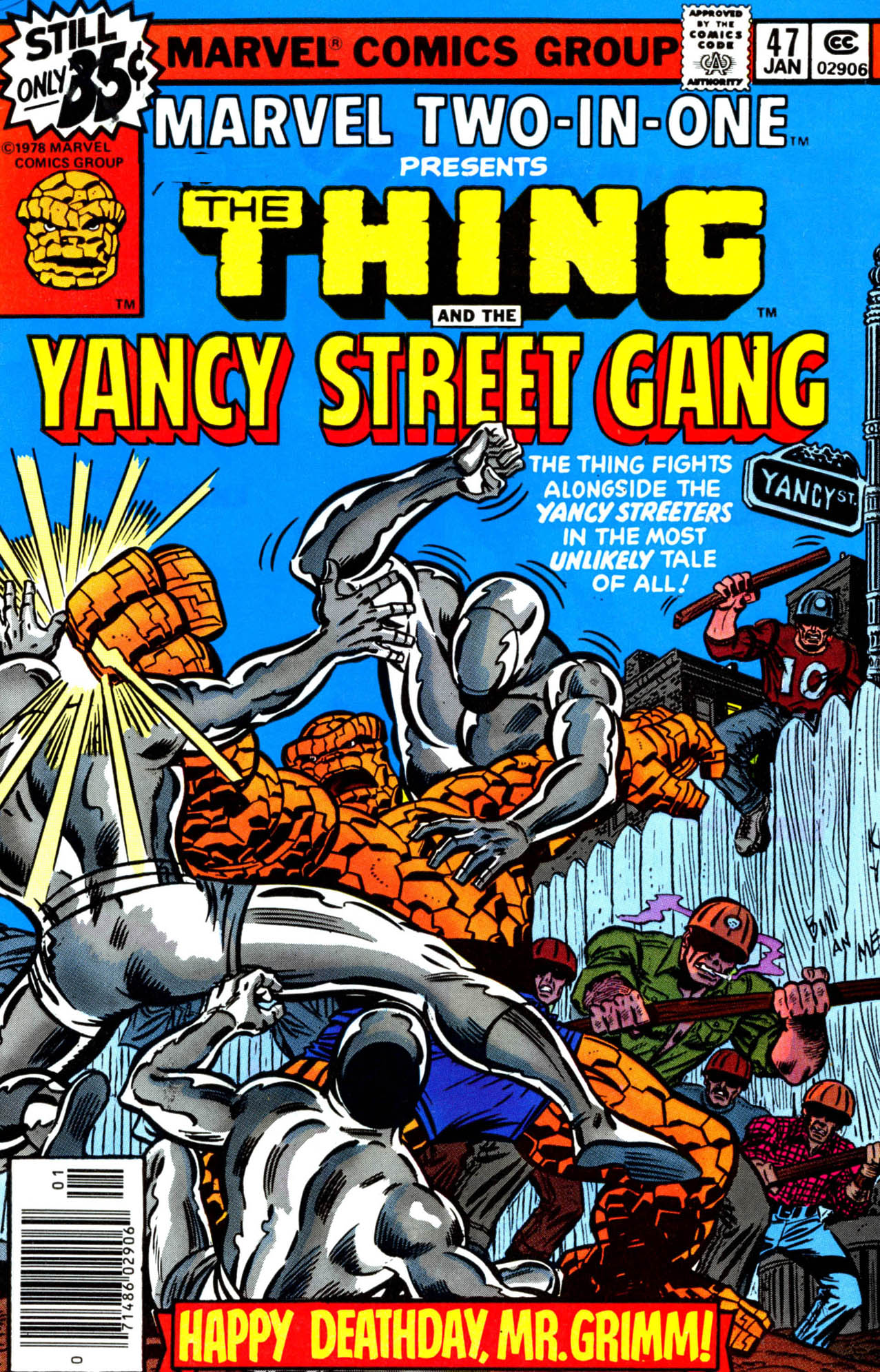 Marvel Two-in-One #47 cover