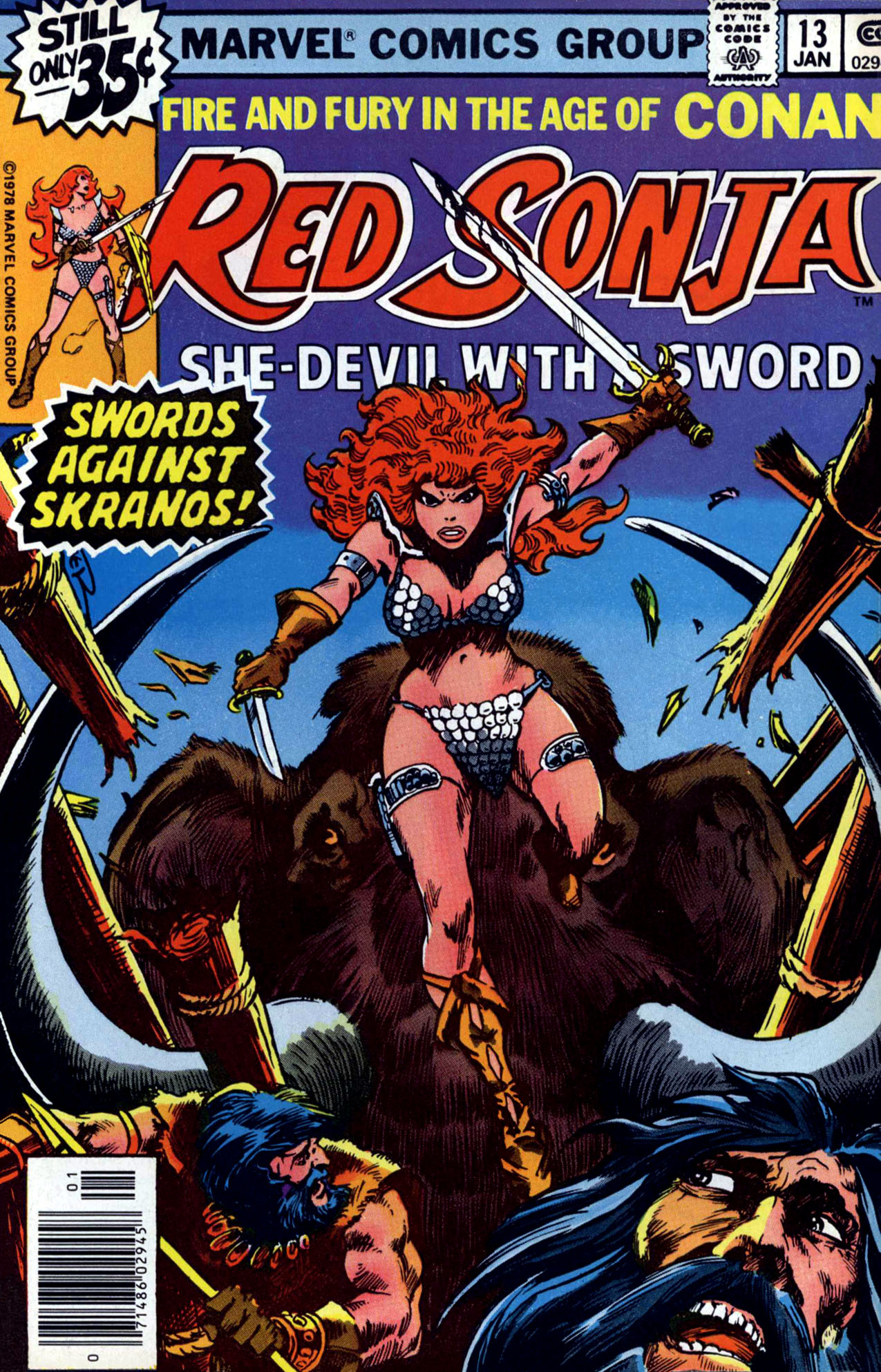 Red Sonja #13 cover