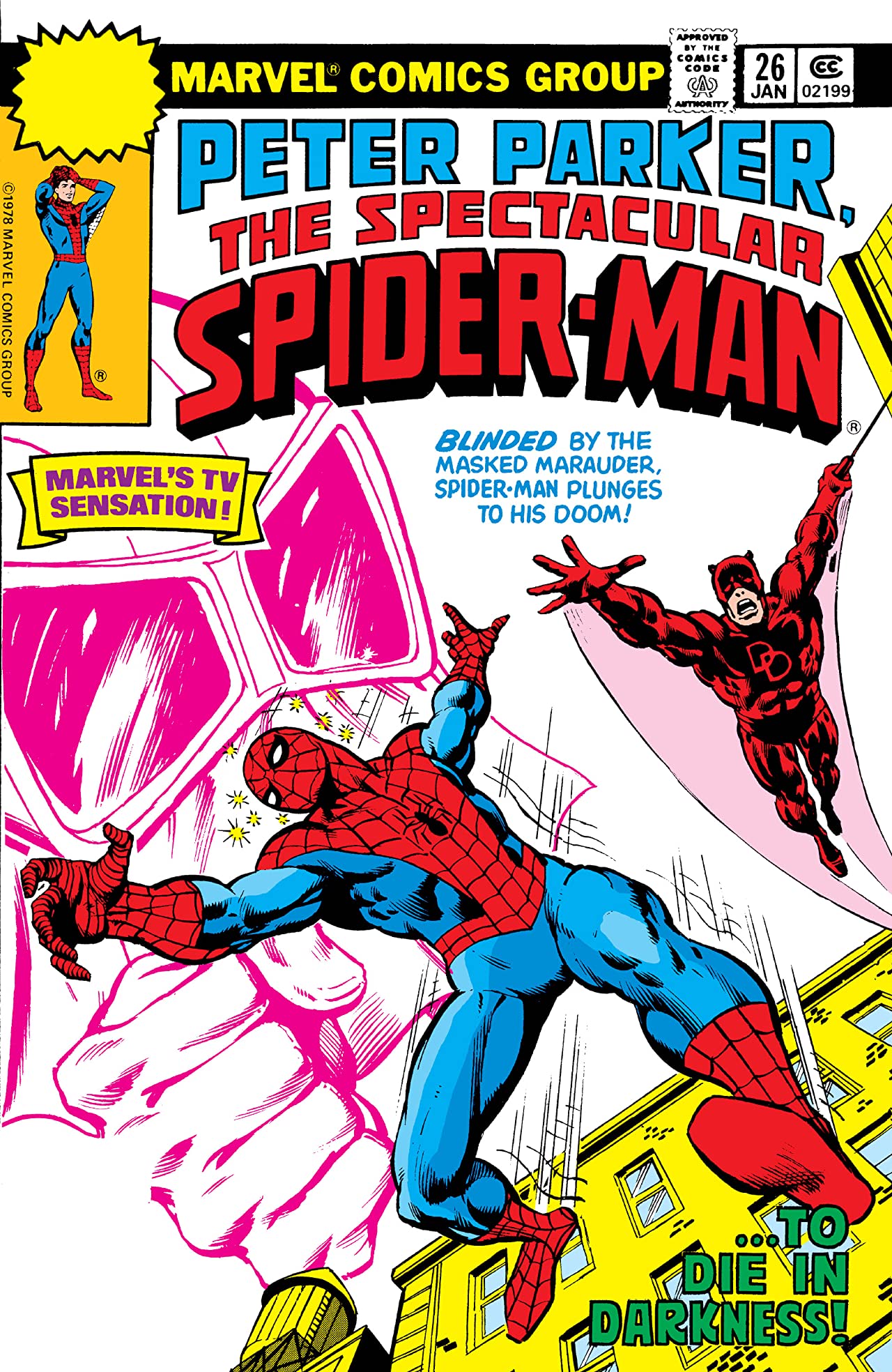 The Spectacular Spider-Man #26 cover