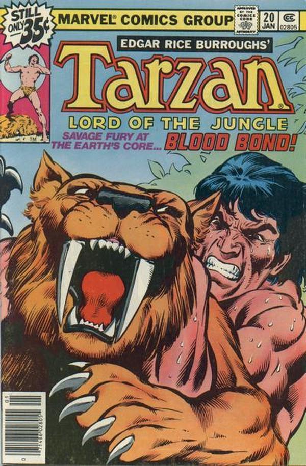 Tarzan #20 cover