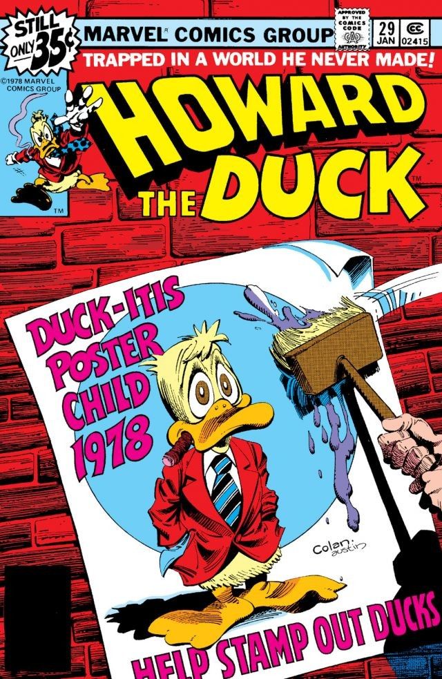 Howard the Duck #29 cover