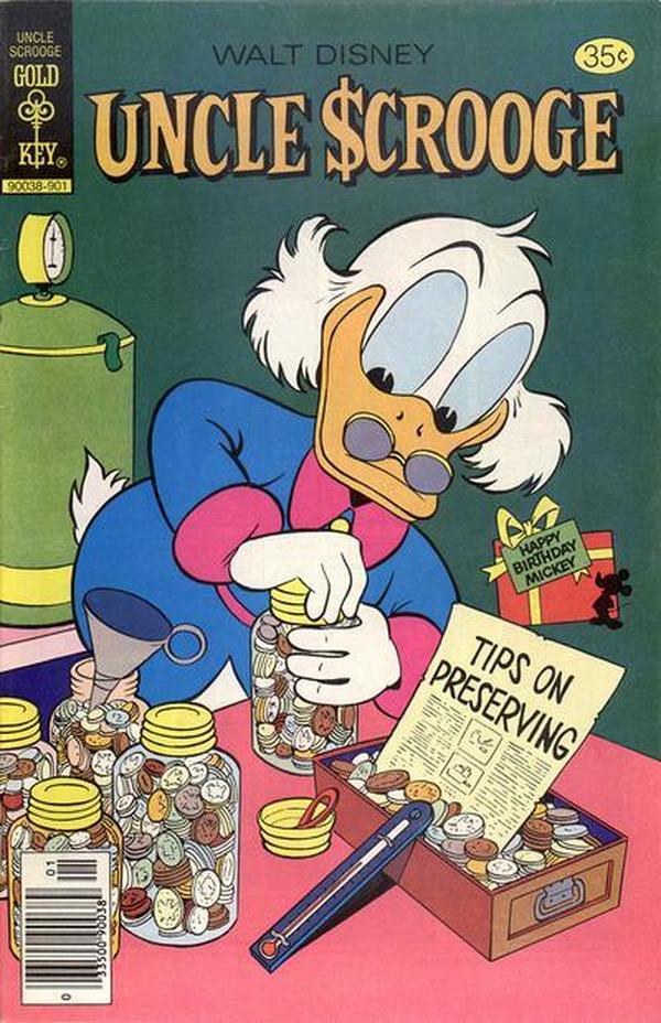 Walt Disney Uncle Scrooge #160 cover