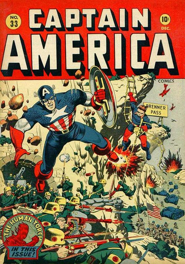 Captain America Comics #33 cover