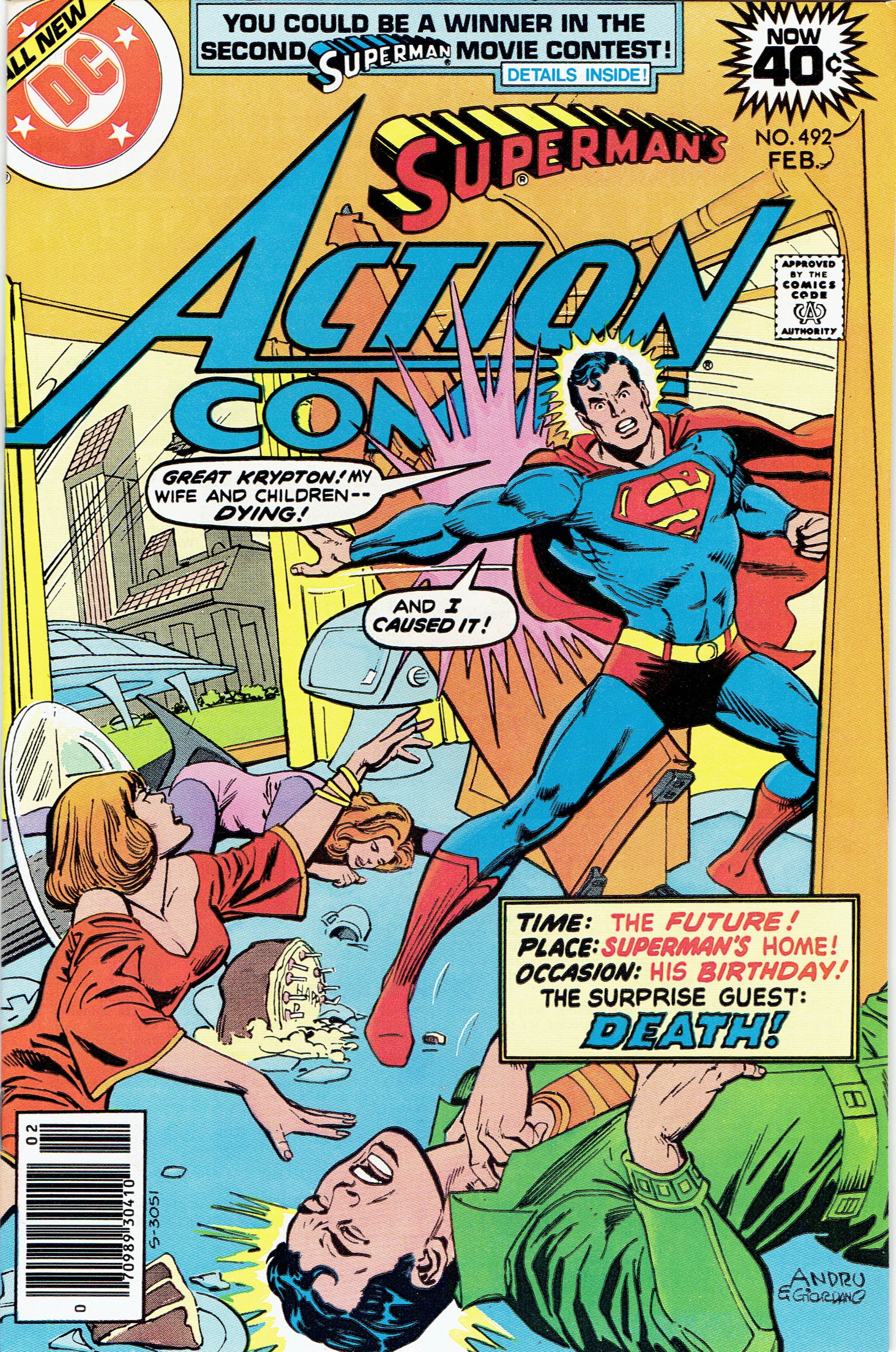 Action Comics #492 cover