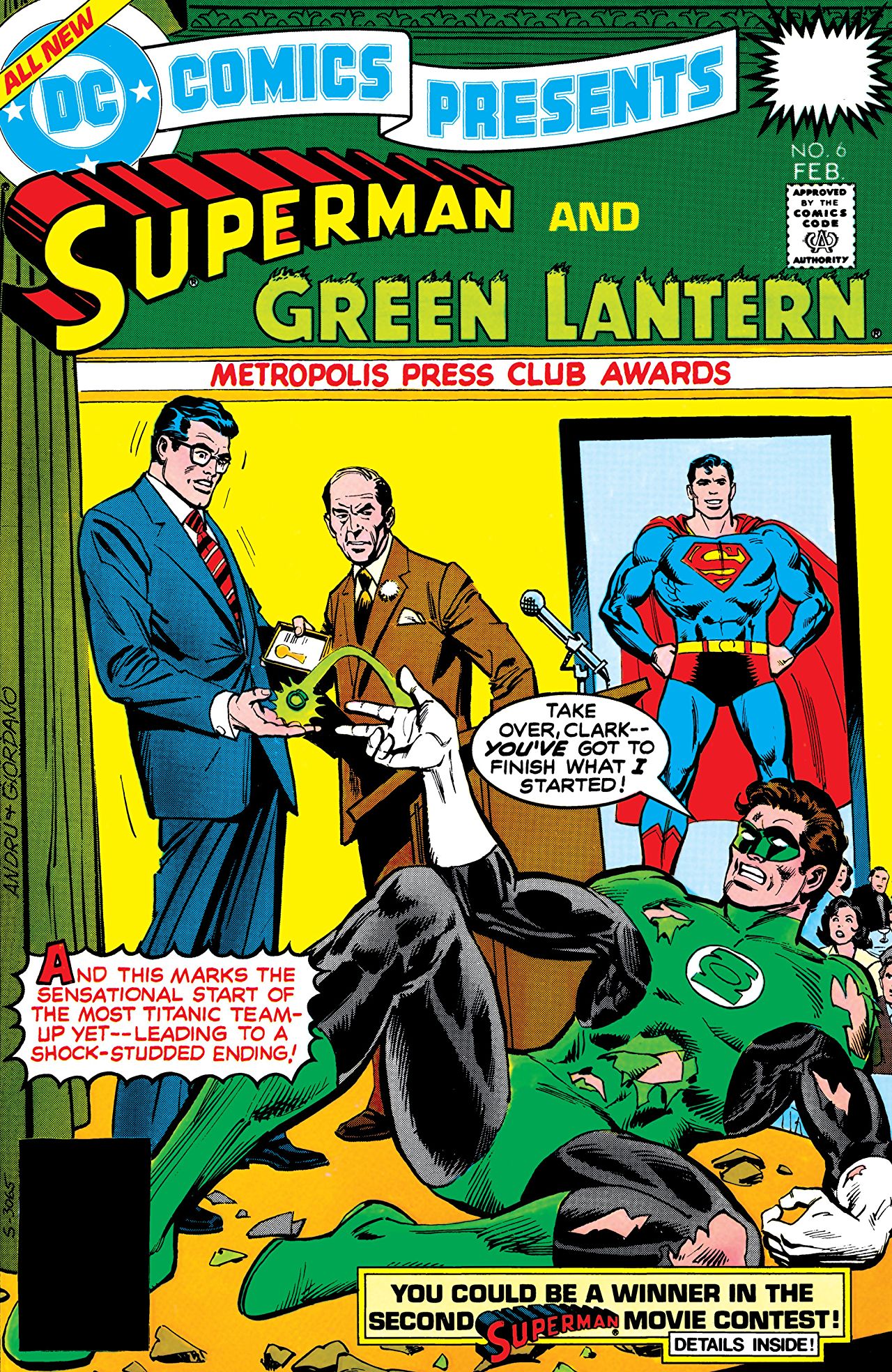 DC Comics Presents #6 cover