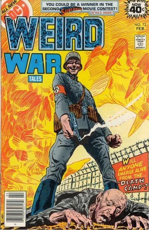 Weird War Tales #72 cover
