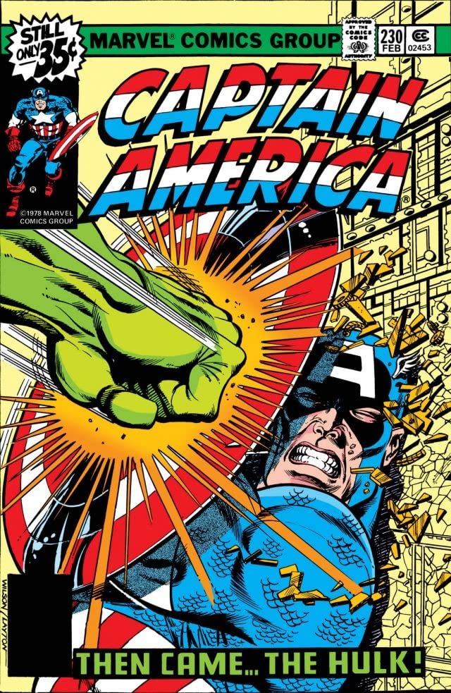 Captain America #230 cover
