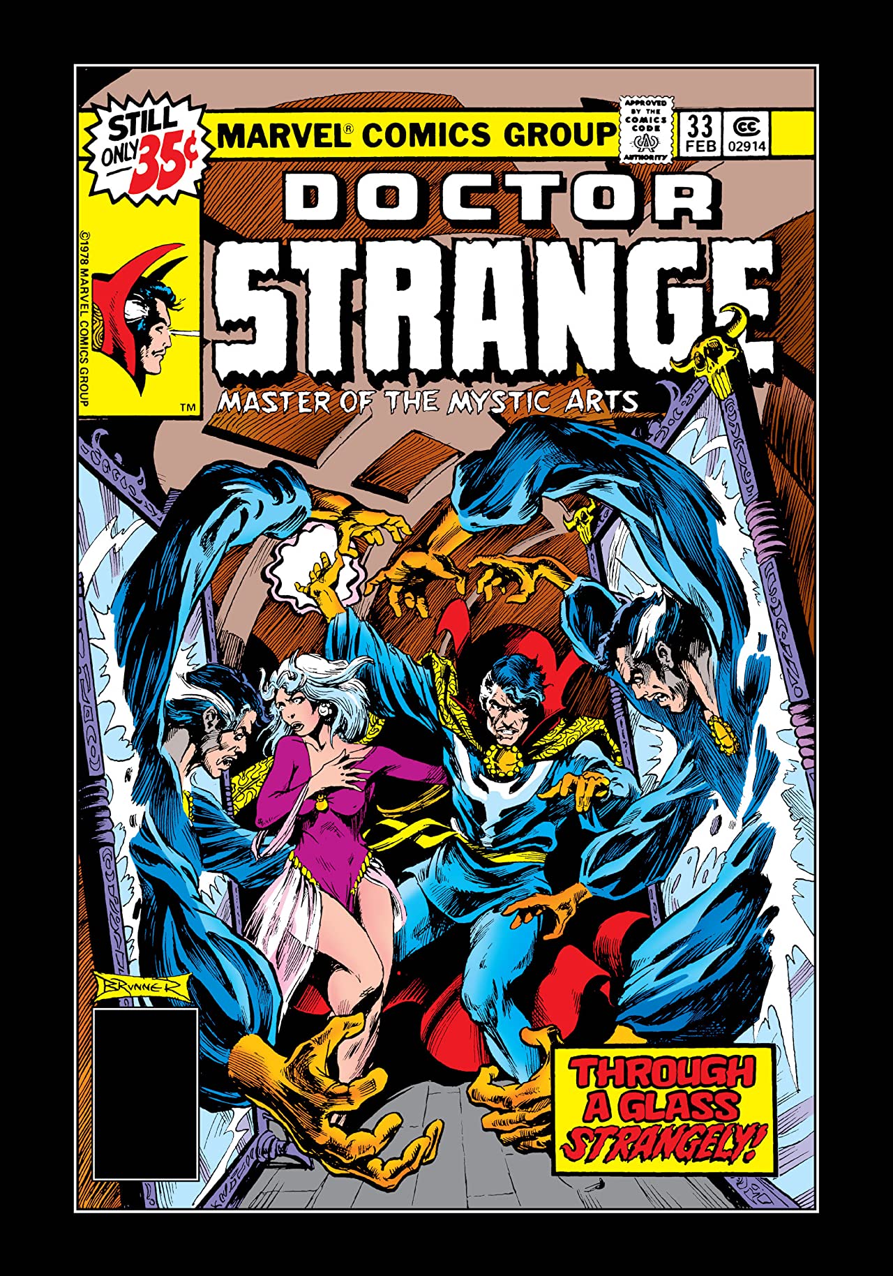 Doctor Strange #33 cover