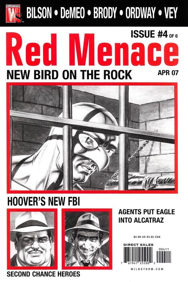 Red Menace #4 cover