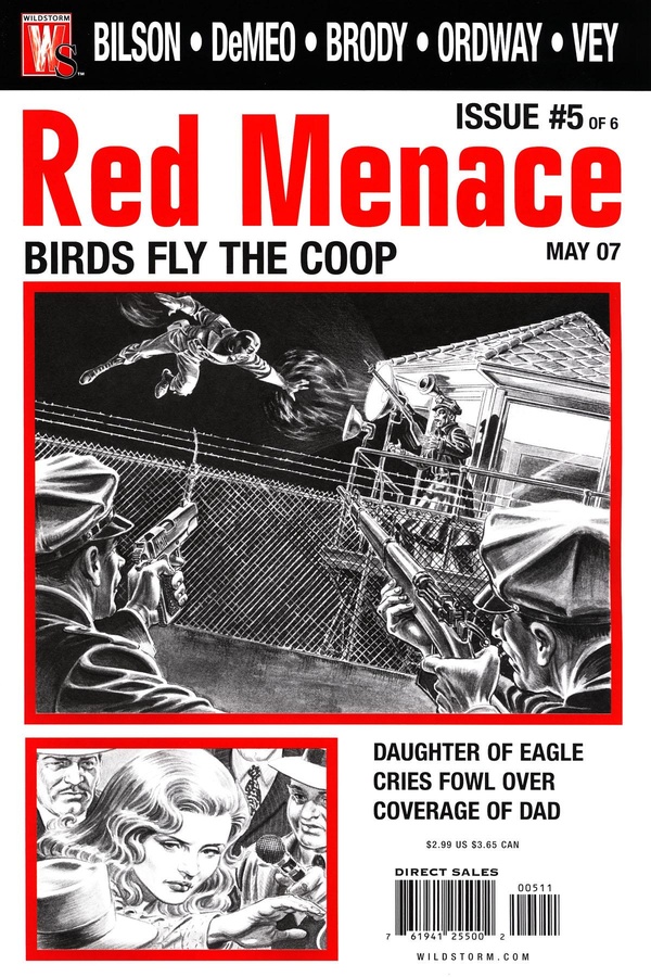 Red Menace #5 cover