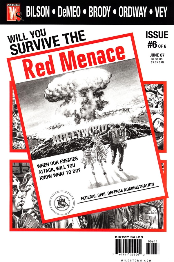 Red Menace #6 cover