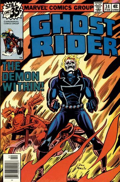 Ghost Rider #34 cover