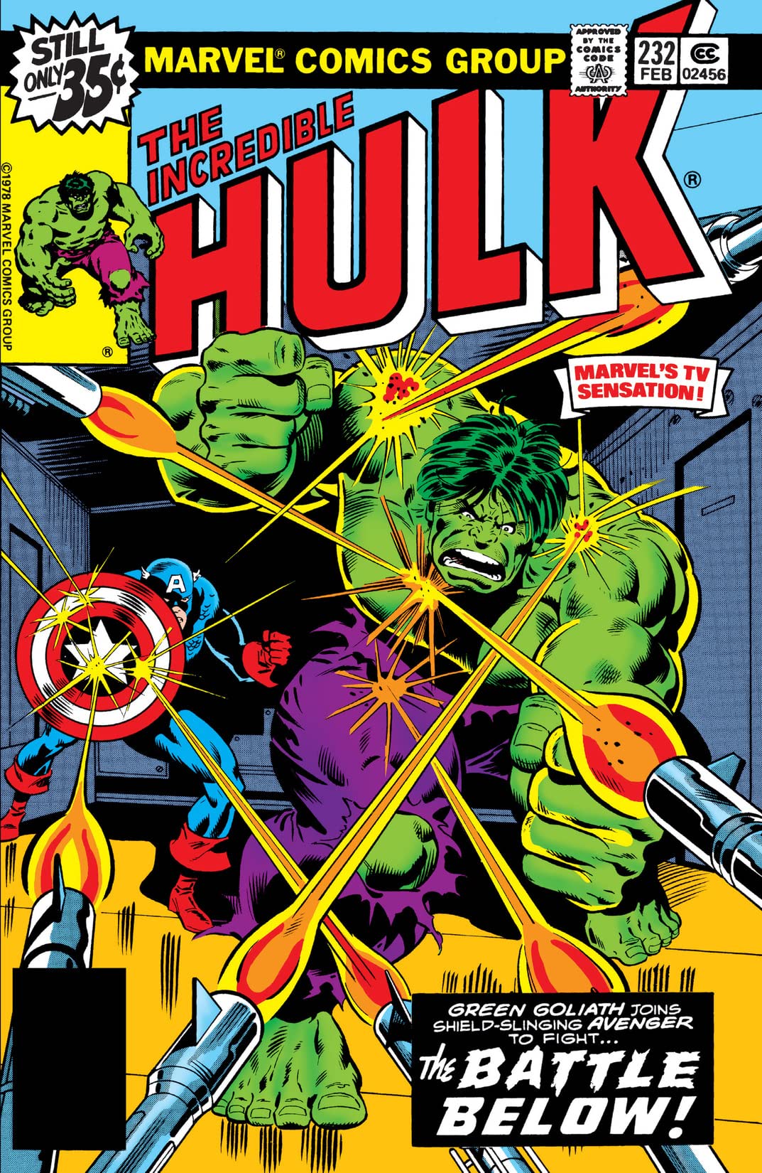 The Incredible Hulk #232 cover