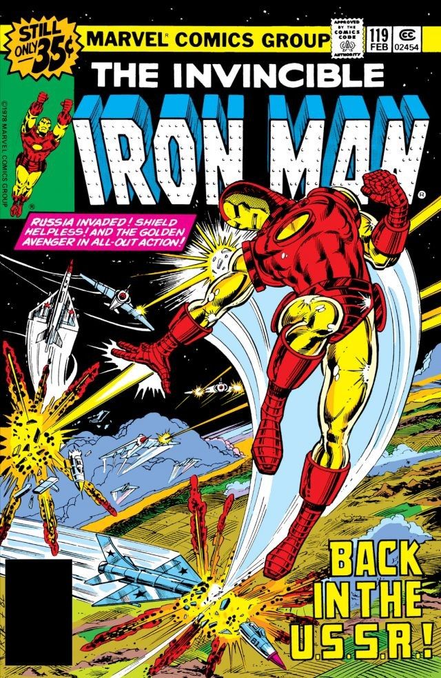 Iron Man #119 cover