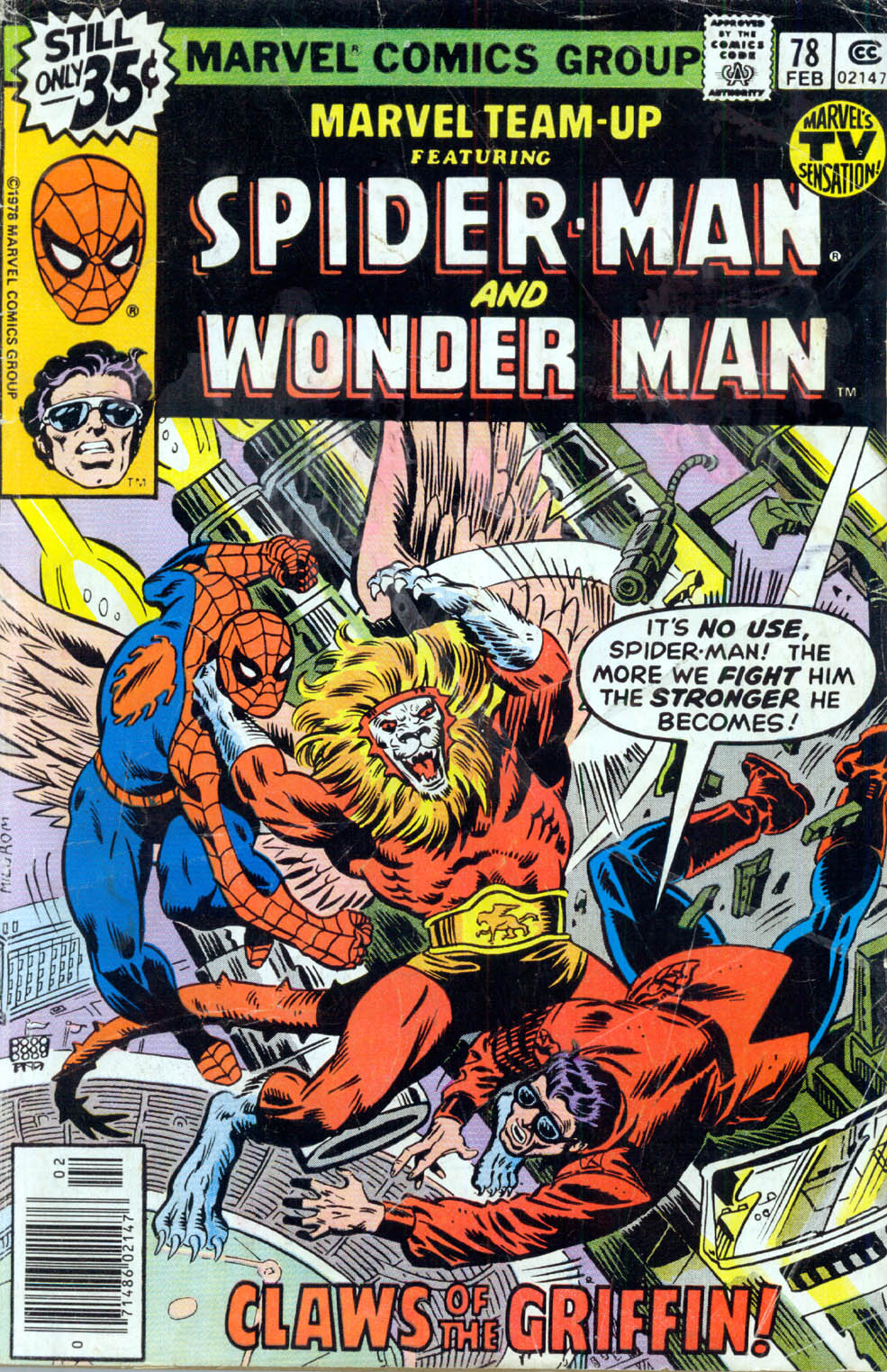 Marvel Team-Up #78 cover
