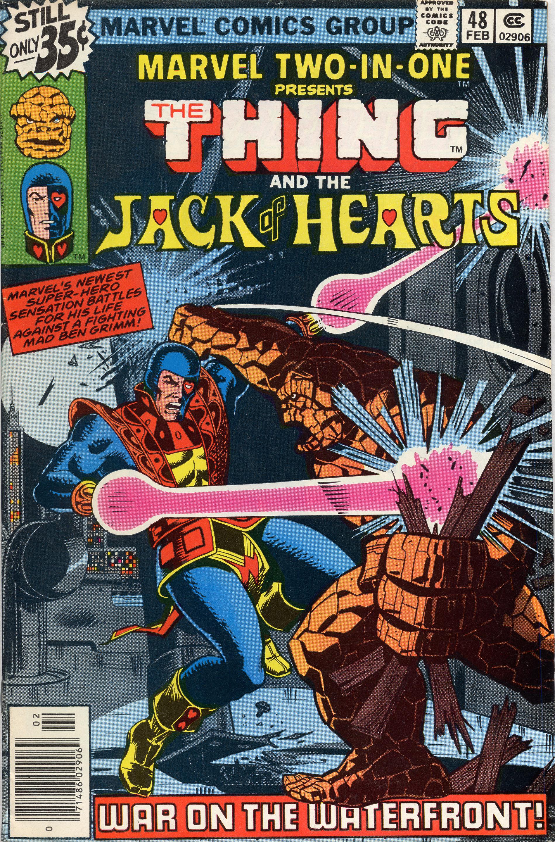 Marvel Two-in-One #48 cover