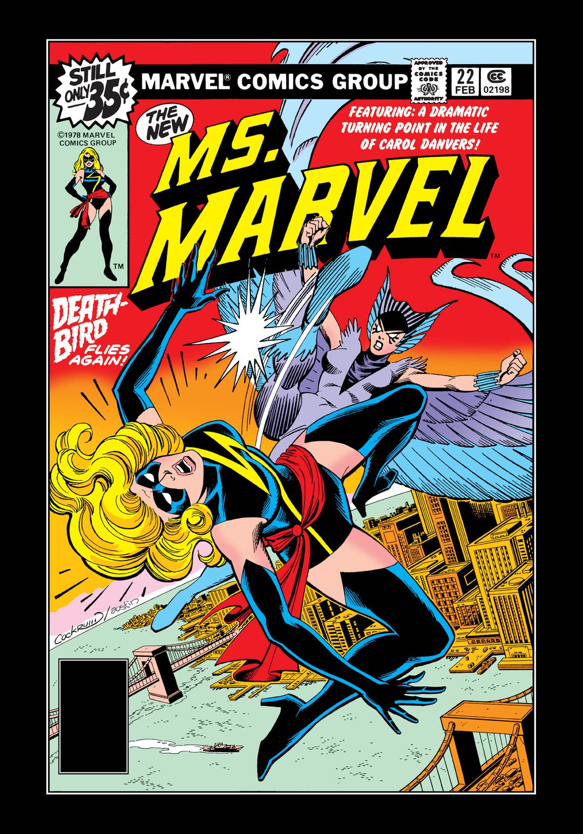 Ms. Marvel #22 cover