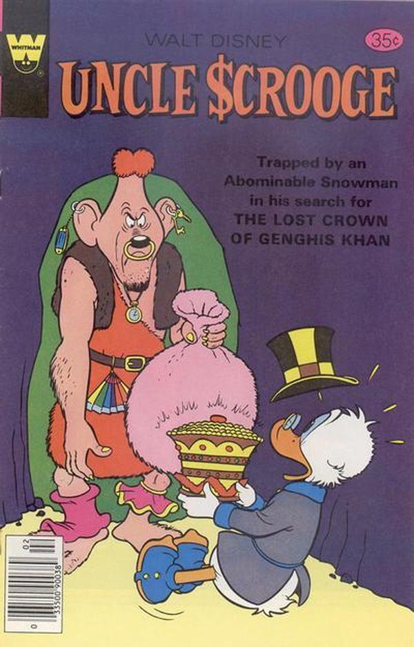 Walt Disney Uncle Scrooge #161 cover