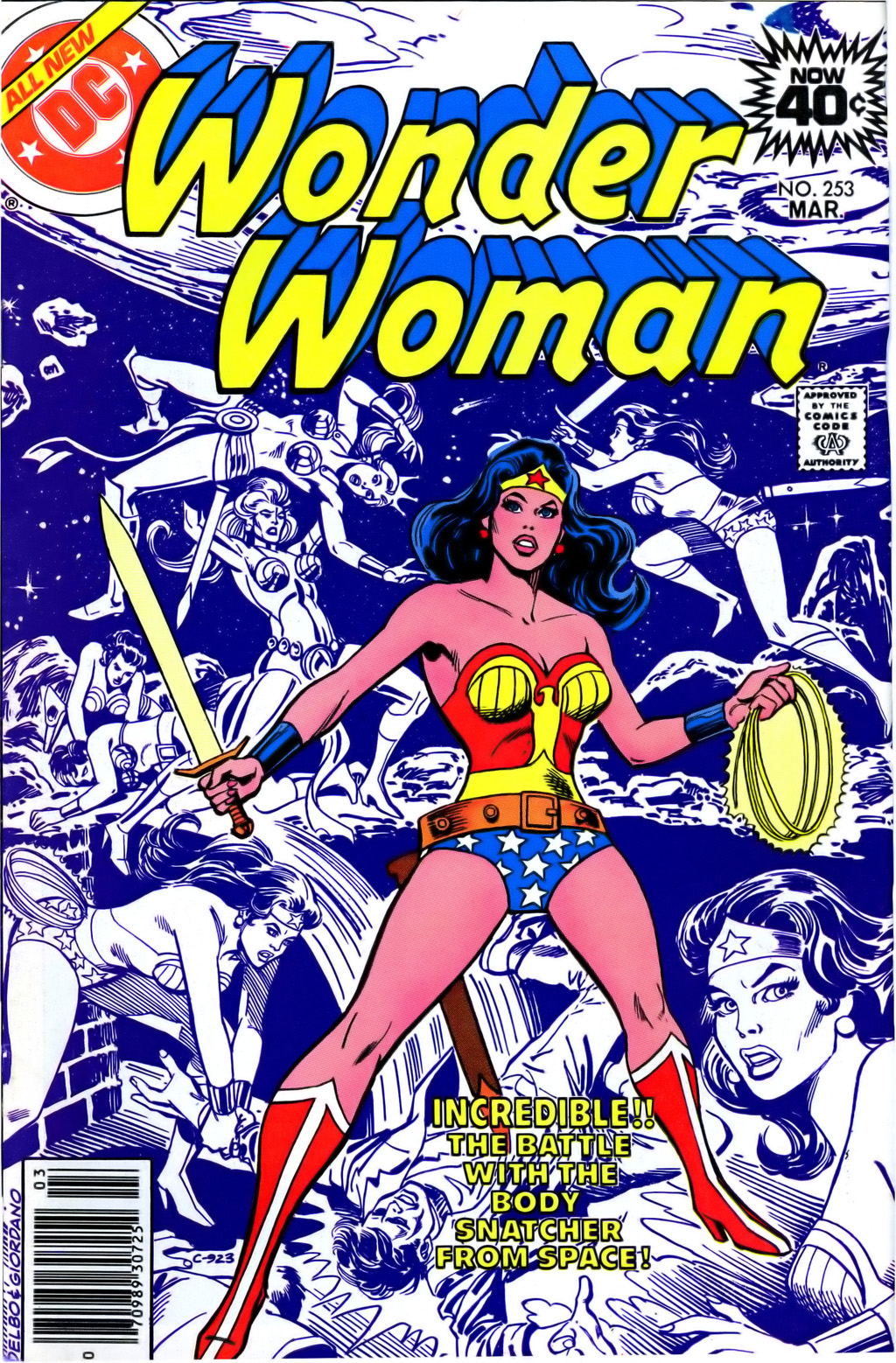 Wonder Woman #253 cover