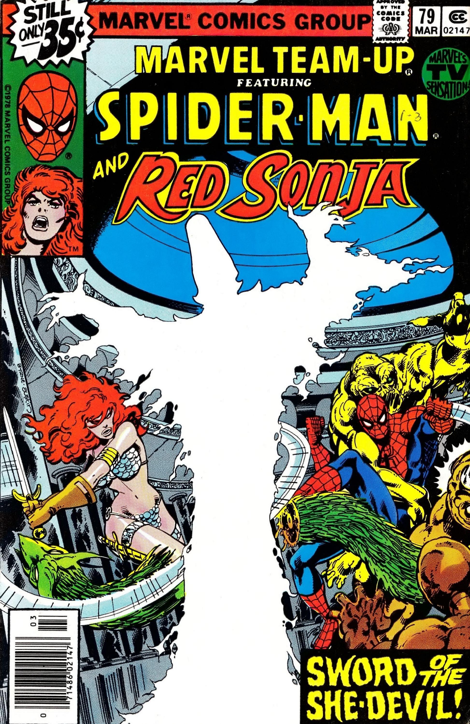 Marvel Team-Up #79 cover
