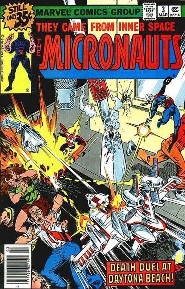Micronauts #3 cover