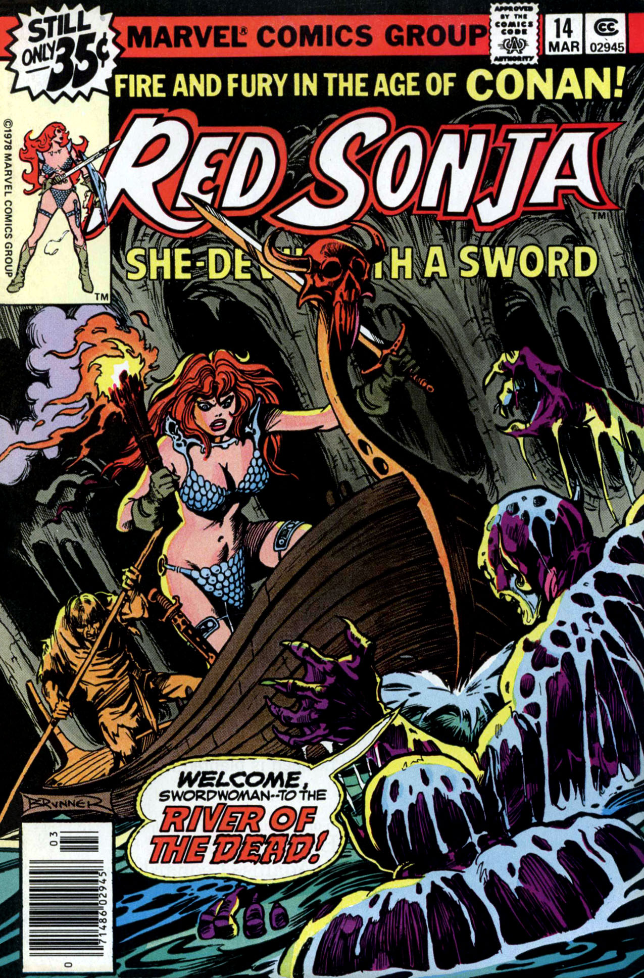 Red Sonja #14 cover