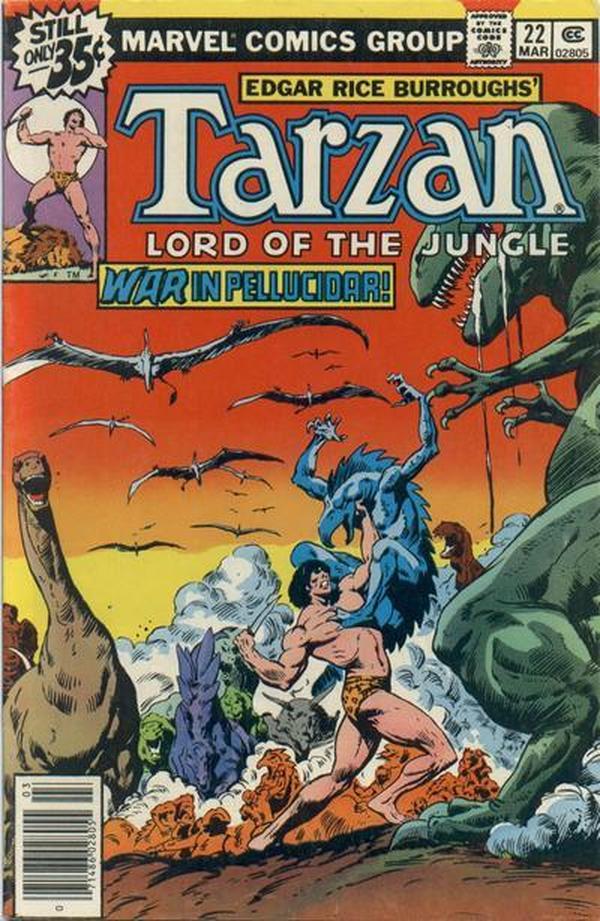 Tarzan #22 cover