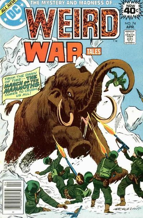 Weird War Tales #74 cover