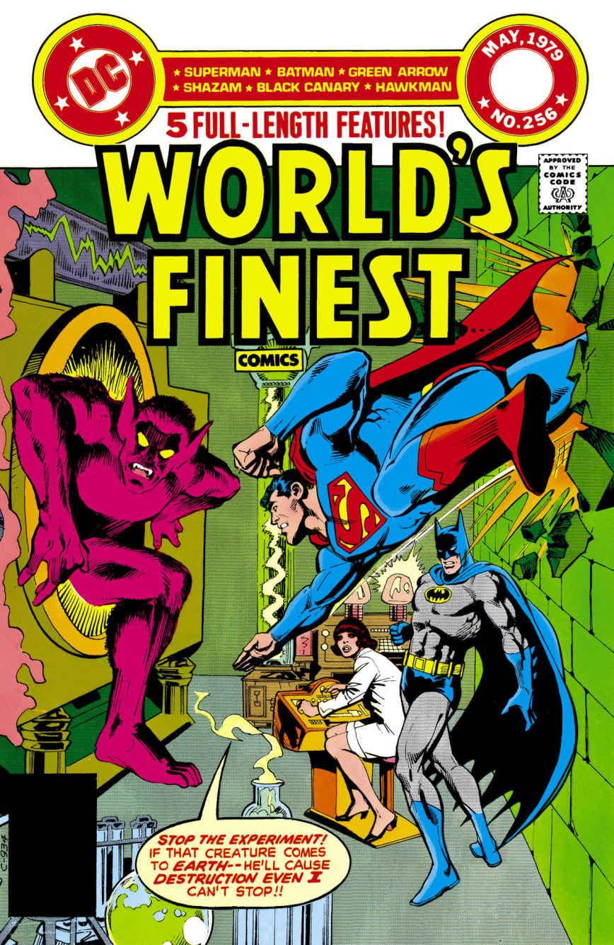 World's Finest Comics #256 cover