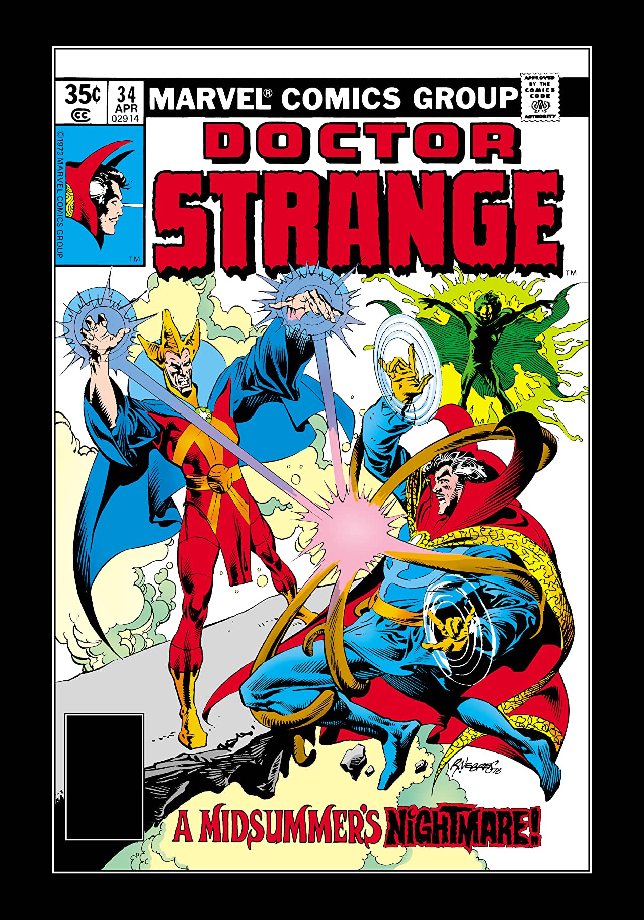 Doctor Strange #34 cover