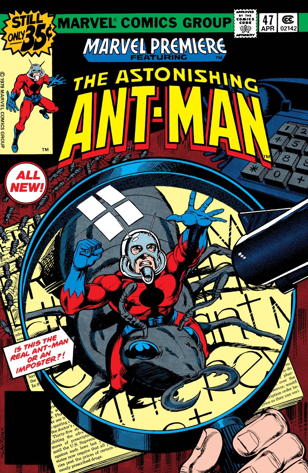 Marvel Premiere #47 cover