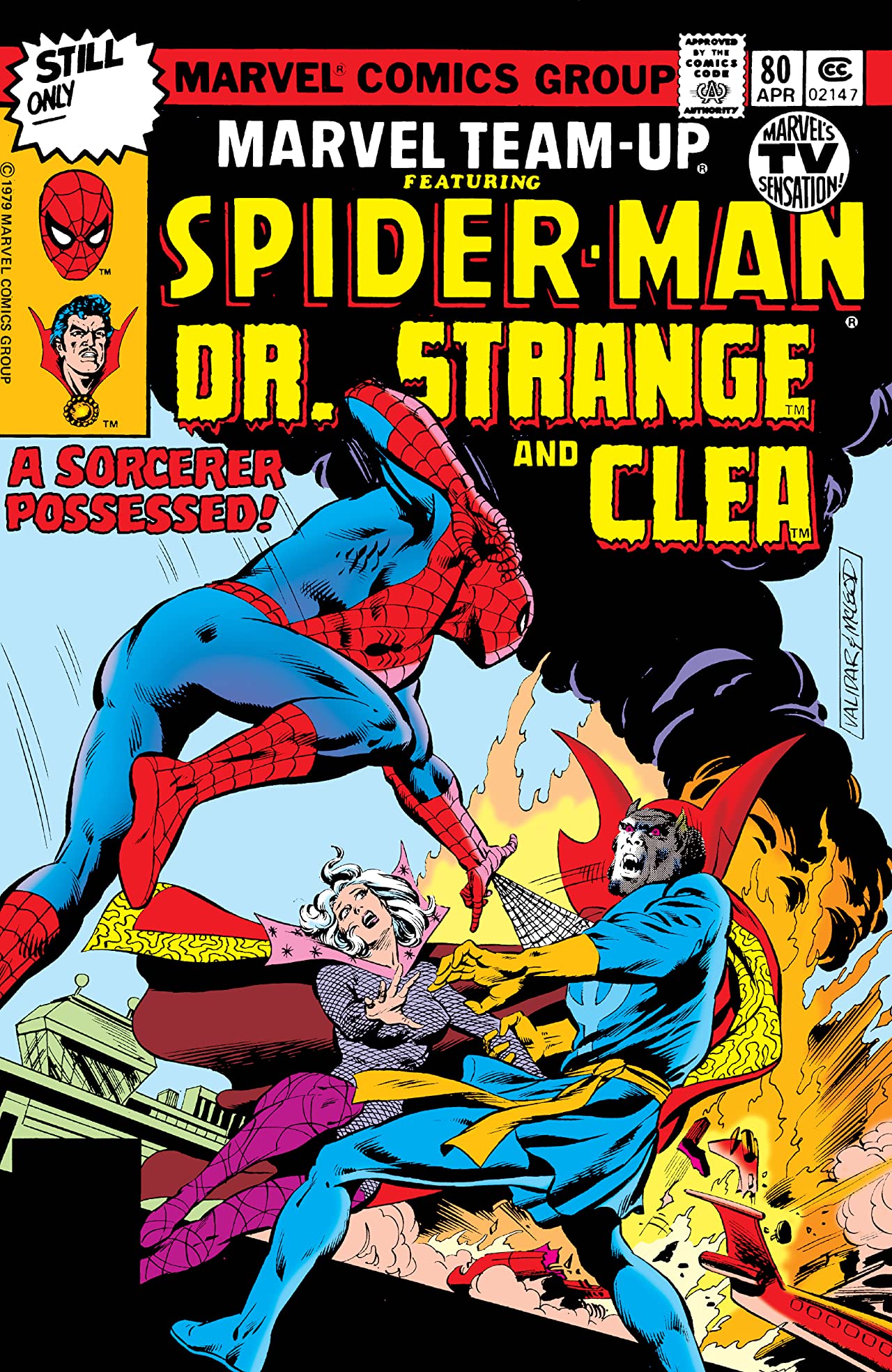 Marvel Team-Up #80 cover