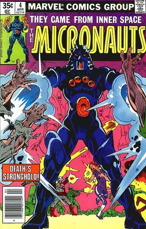 Micronauts #4 cover