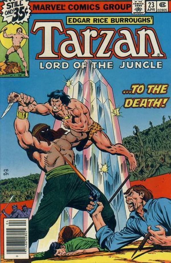 Tarzan #23 cover