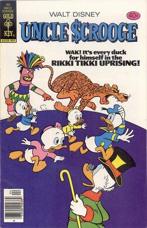 Walt Disney Uncle Scrooge #163 cover