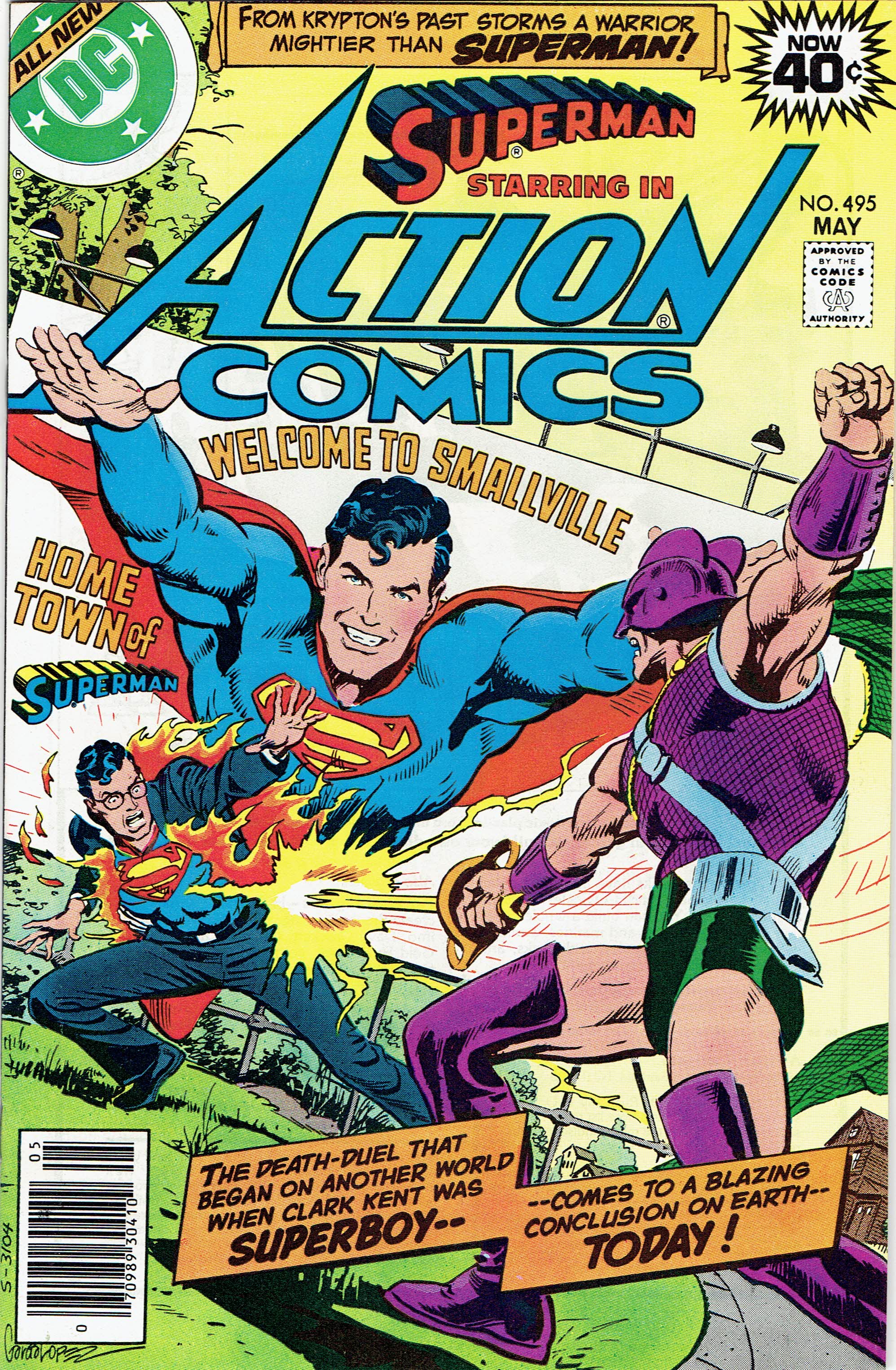 Action Comics #495 cover