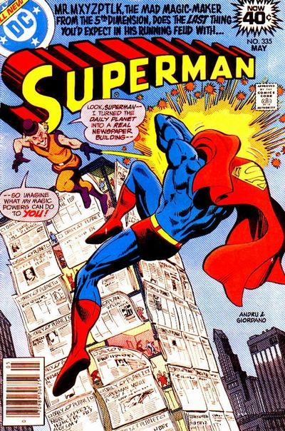 Superman #335 cover