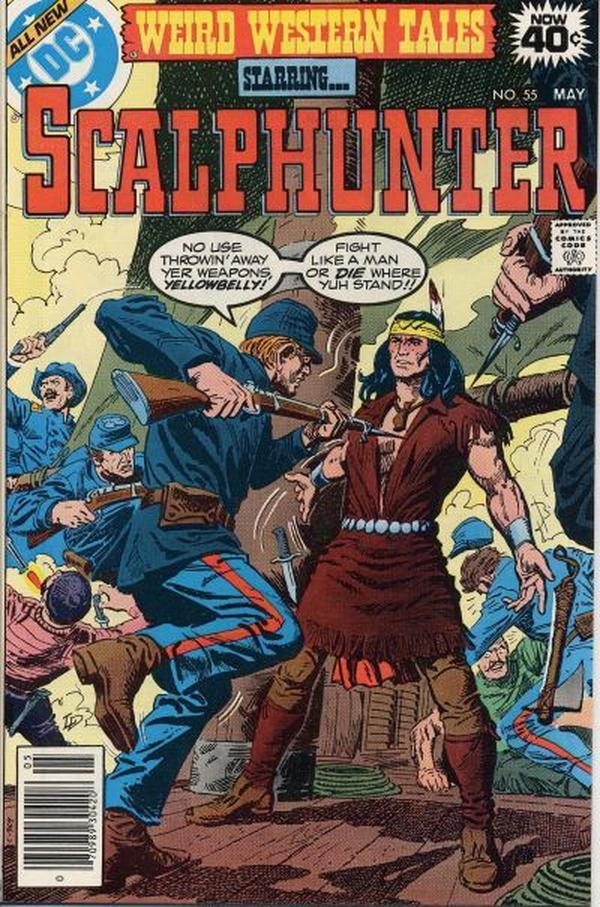Weird Western Tales #55 cover