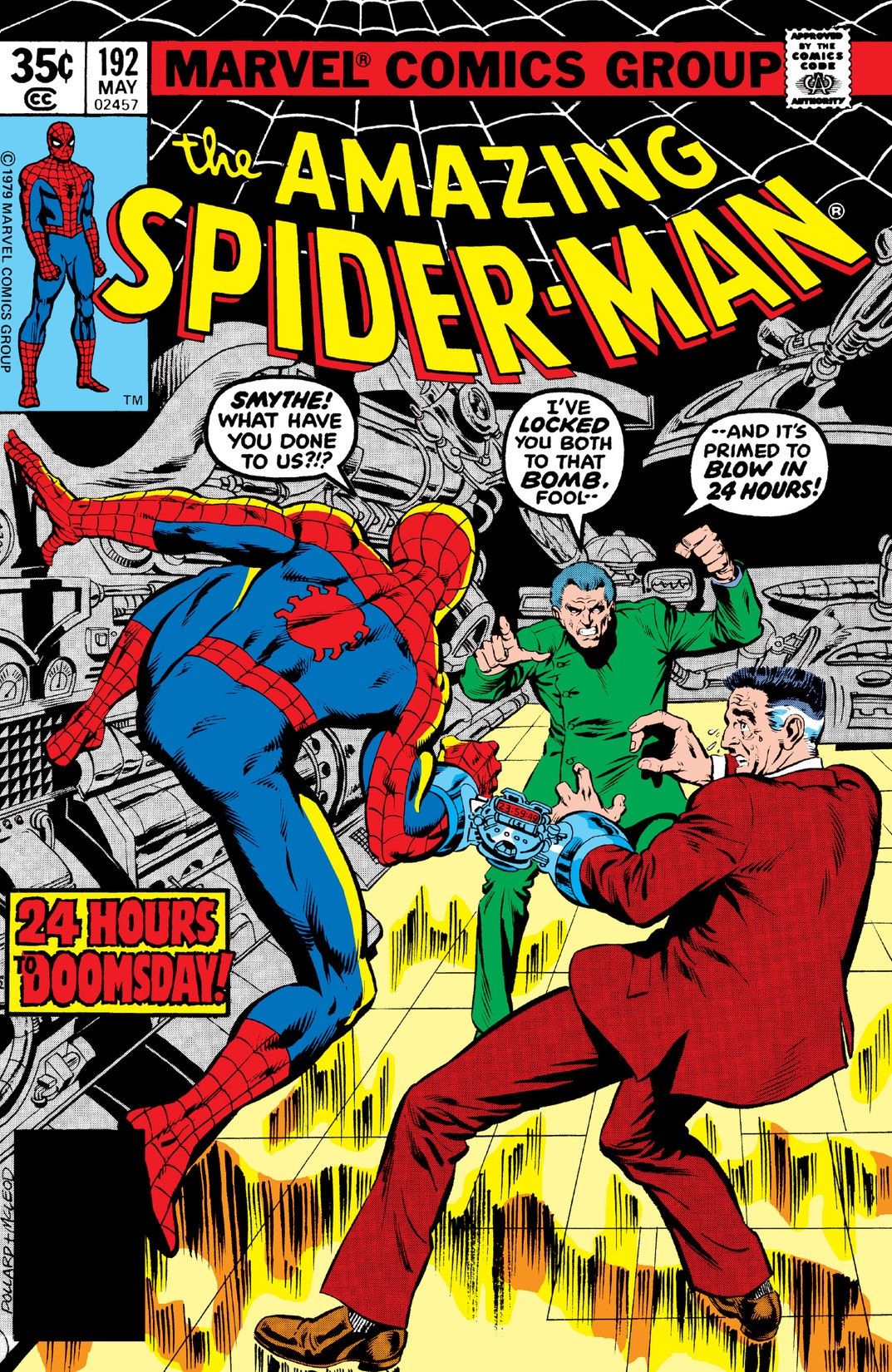 The Amazing Spider-Man #192 cover