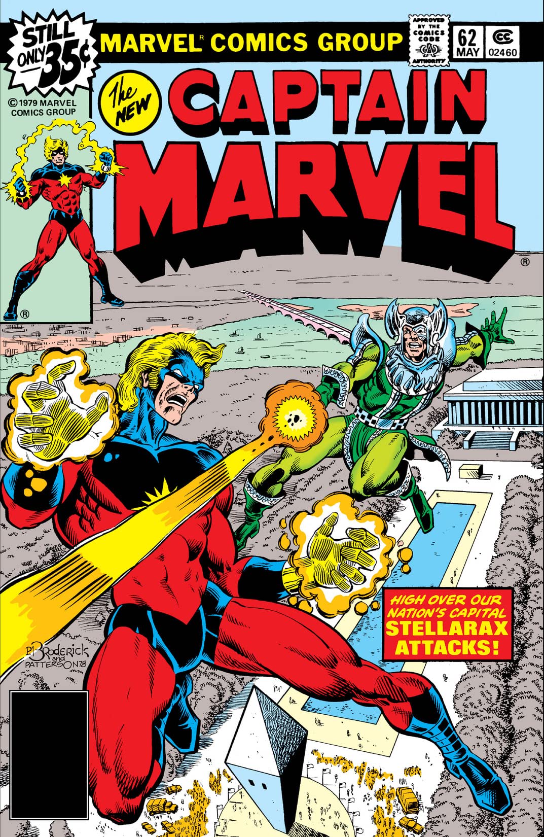 Captain Marvel #62 cover