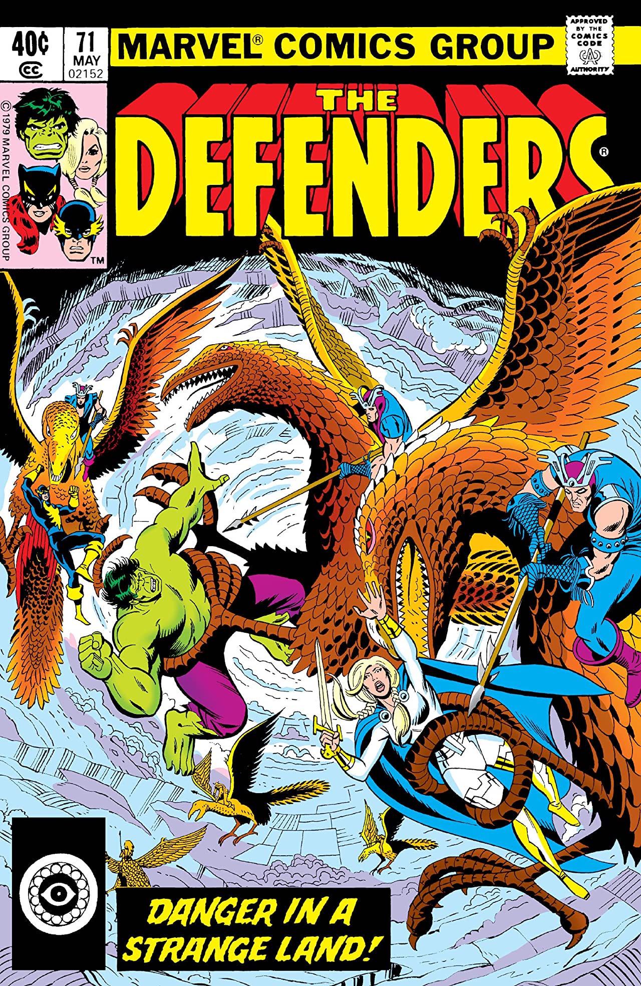 The Defenders #71 cover