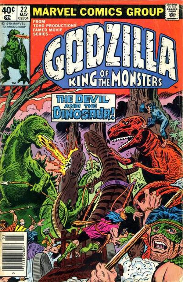 Godzilla #22 cover