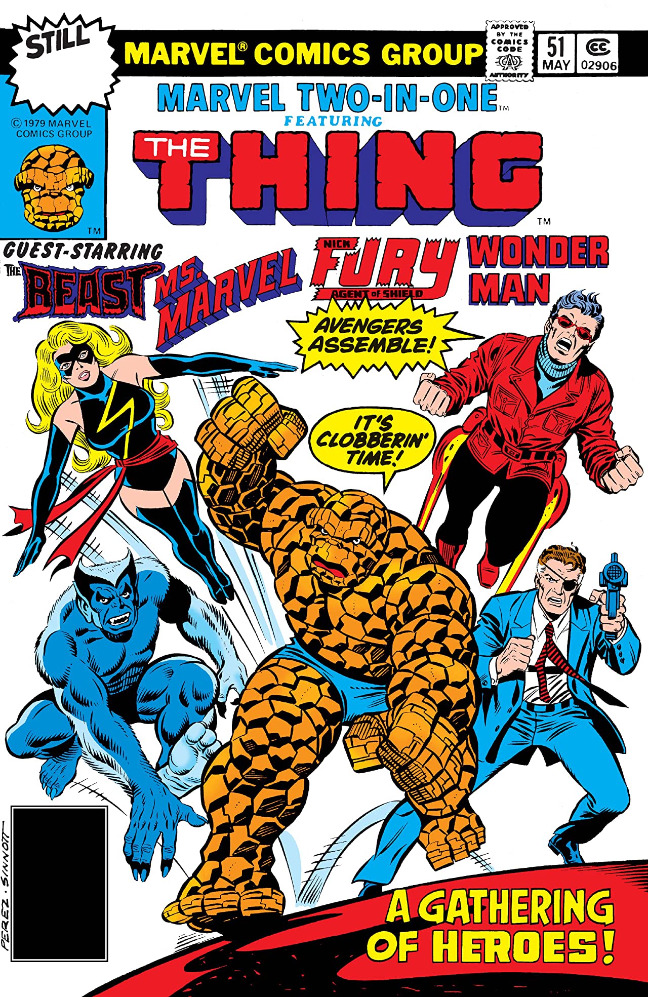 Marvel Two-in-One #51 cover