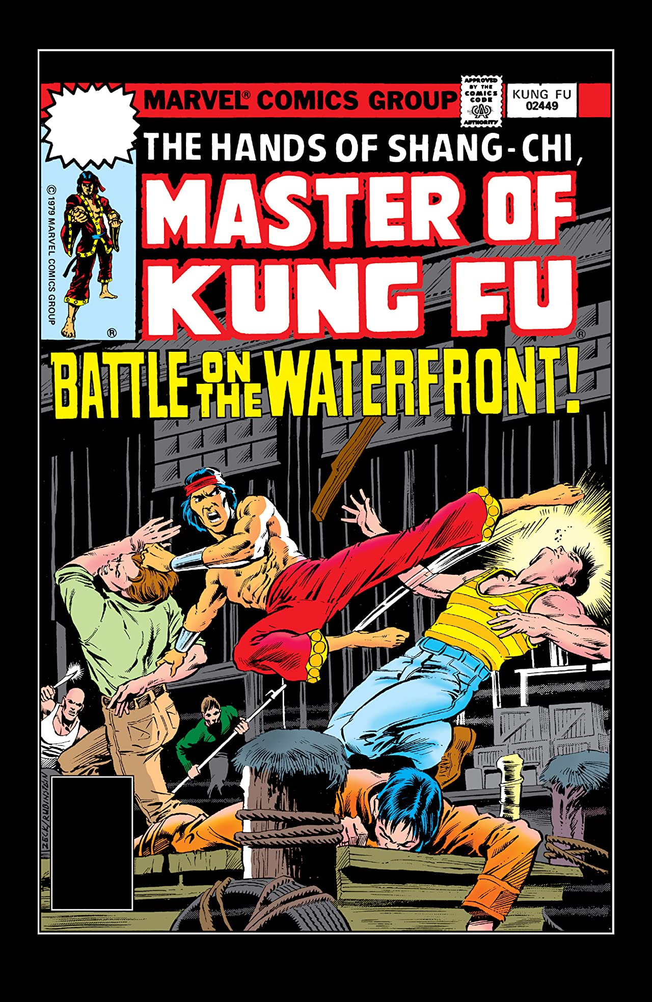 Master of Kung Fu #76 cover