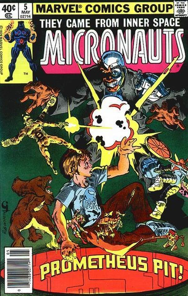 Micronauts #5 cover