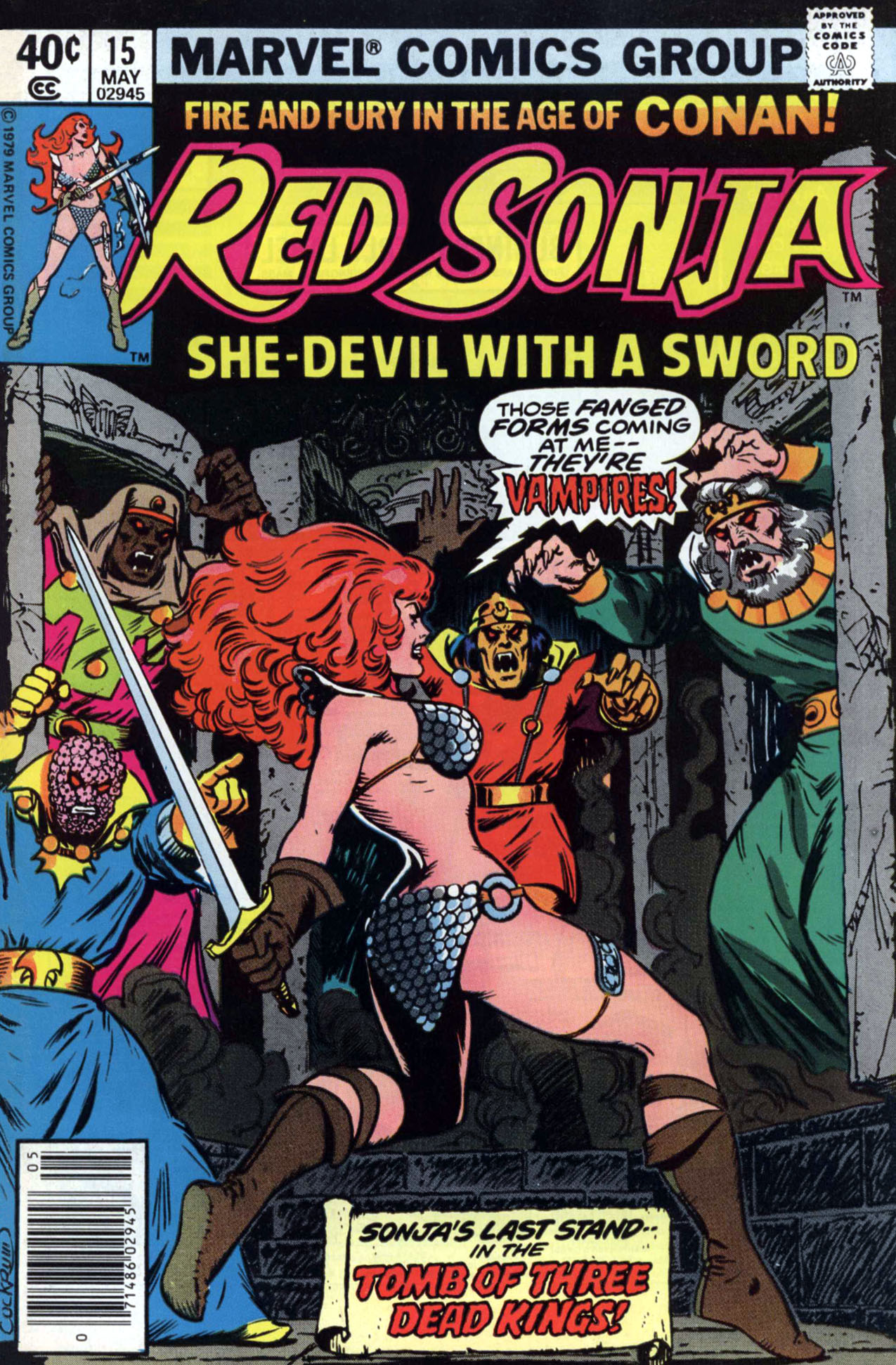 Red Sonja #15 cover