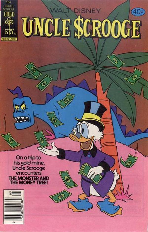 Walt Disney Uncle Scrooge #164 cover