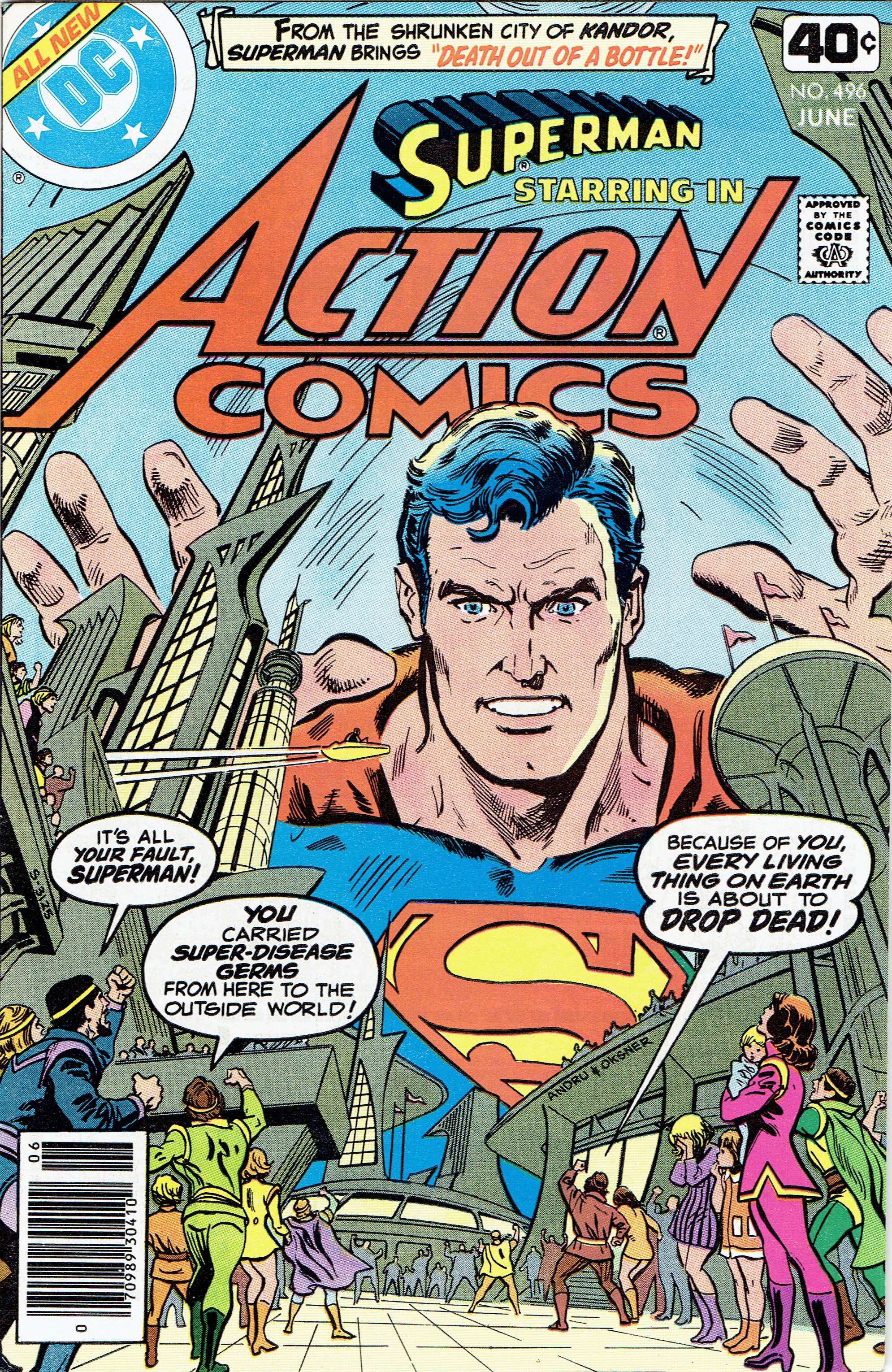 Action Comics #496 cover