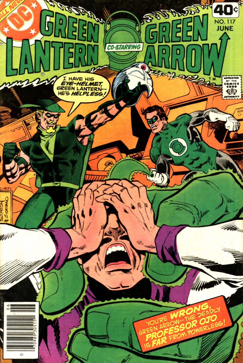 Green Lantern #117 cover