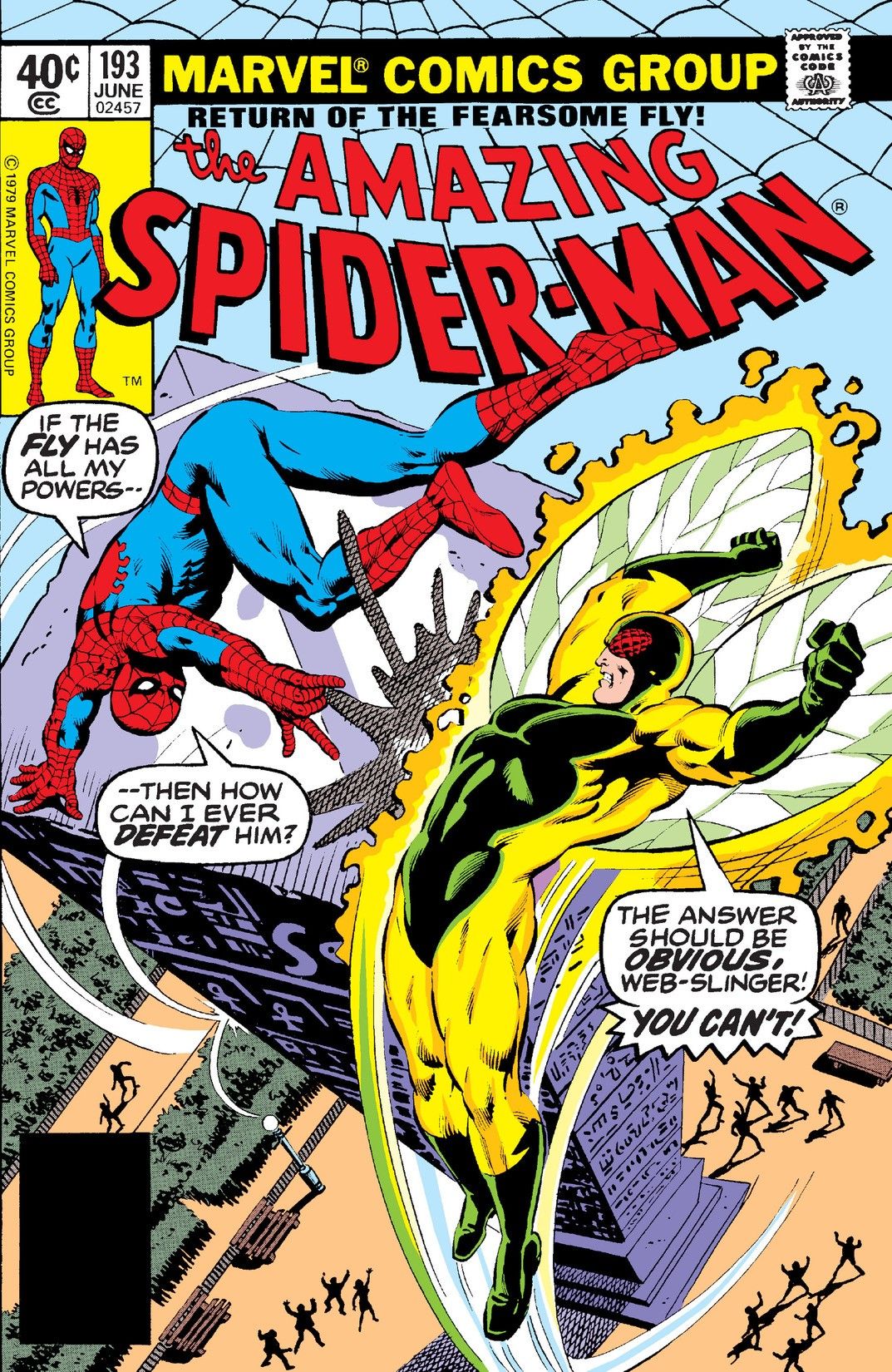 The Amazing Spider-Man #193 cover